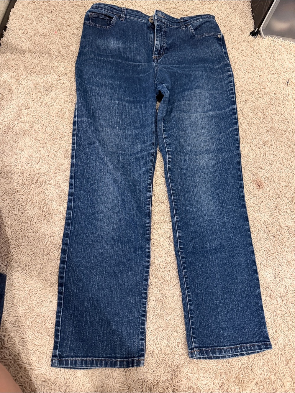 Bandolino Women's Straight-Leg Jeans in Classic Blue